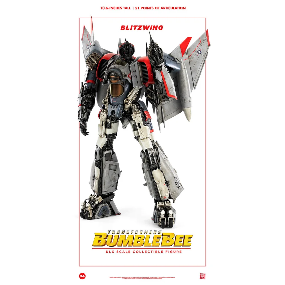 ThreeZero Transformers Blitzwing Premium Scale Action Figure Image 1