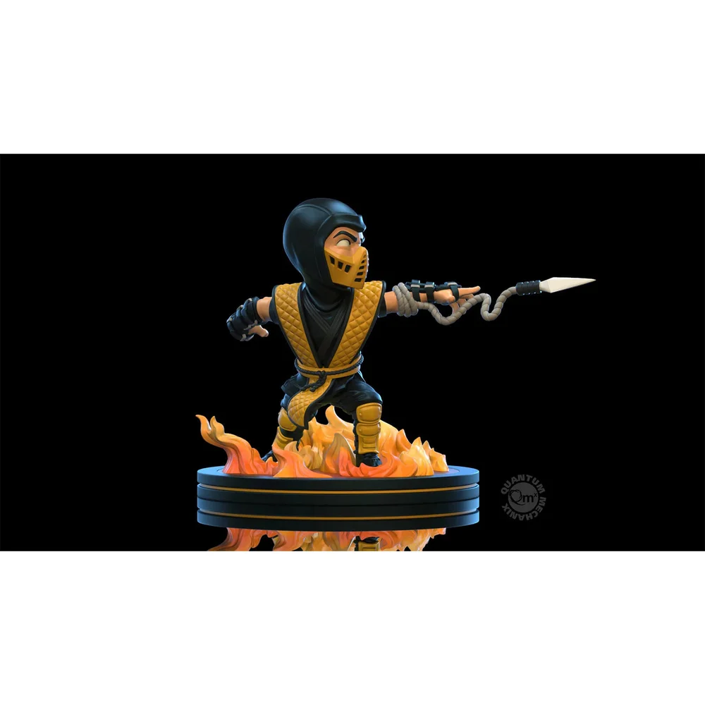 Quantum Mechanix Mortal Kombat Scorpion Q-Fig Image 1