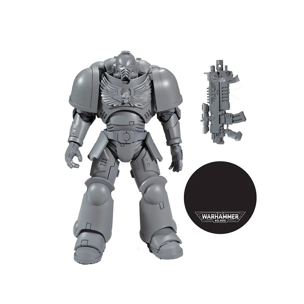 McFarlane Warhammer 40000 1 7" Figures - Space Marine "AP" Action Figure Image 1