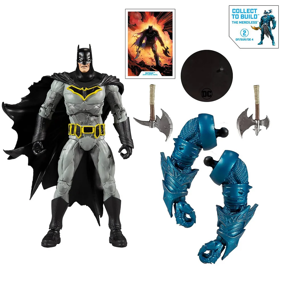 McFarlane DC Multiverse Build-A 7" Action Figure - Wv2 - Batman Action Figure Image 1