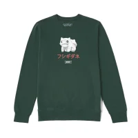 Pokémon Bulbasaur Evolution Unisex Sweatshirt - Forest Green