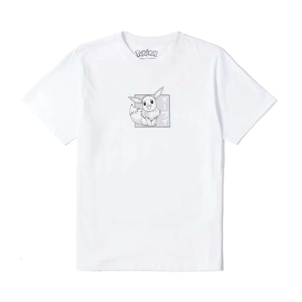 Pokémon Eeveelution Unisex T-Shirt - White - S Image 1