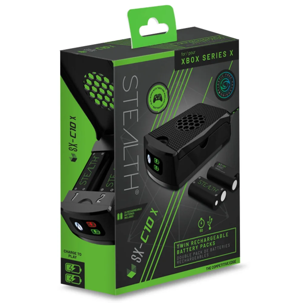 Series X Twin Rechargeable Battery Packs Image 1