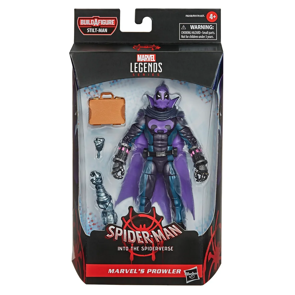 Hasbro Marvel Legends Series Spider-Man: Into Spider-Verse Marvel’s Prowler Image 1