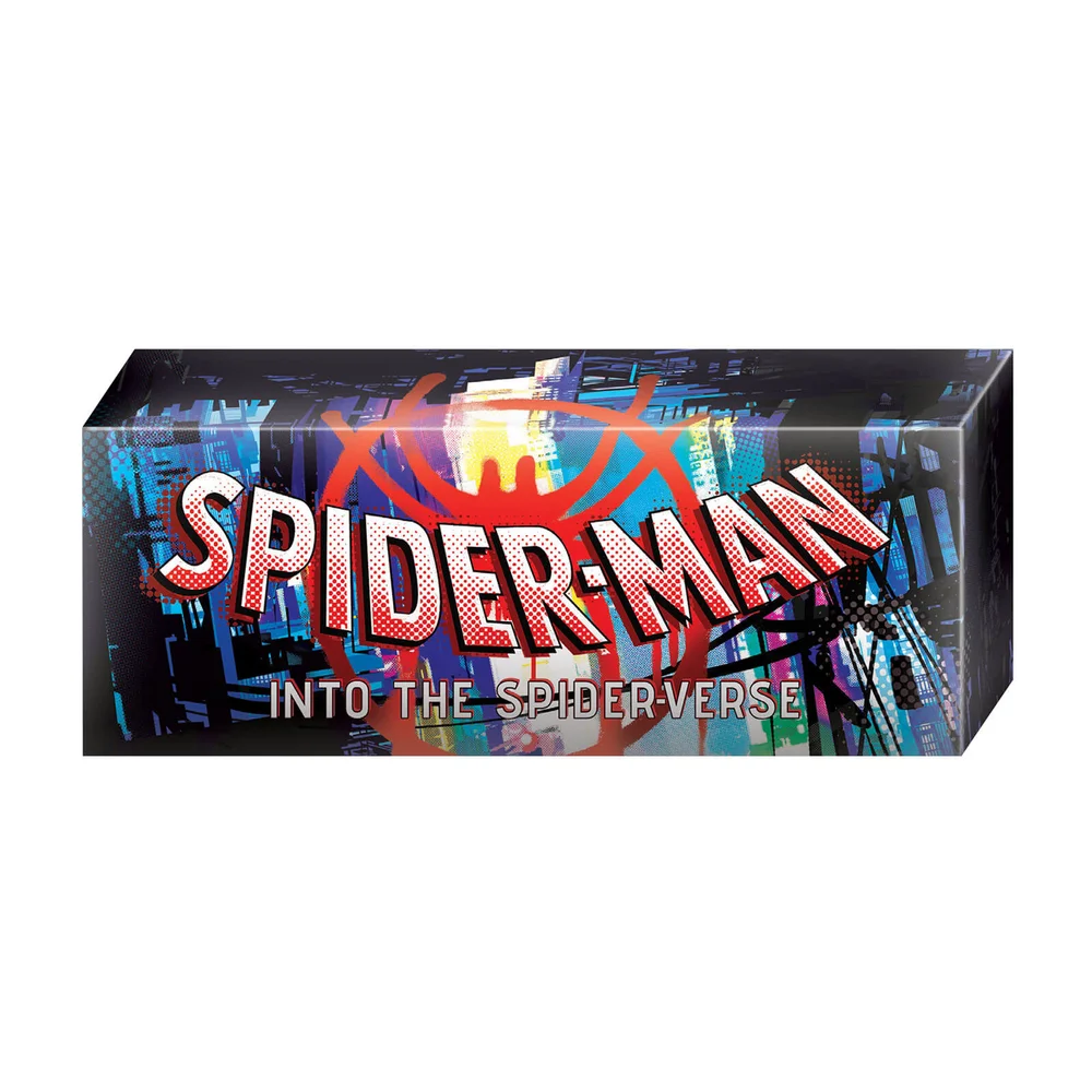 Hot Toys Marvel Spider-Man: Into the Spider-Verse Logo Lightbox - UK Exclusive Image 1