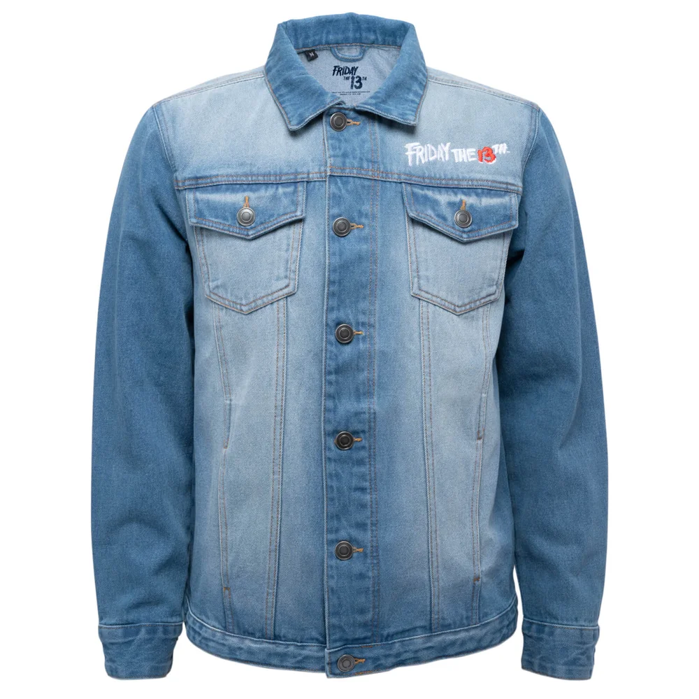 Friday The 13th A New Dimension In Terror Denim Jacket - Blue - S Image 1