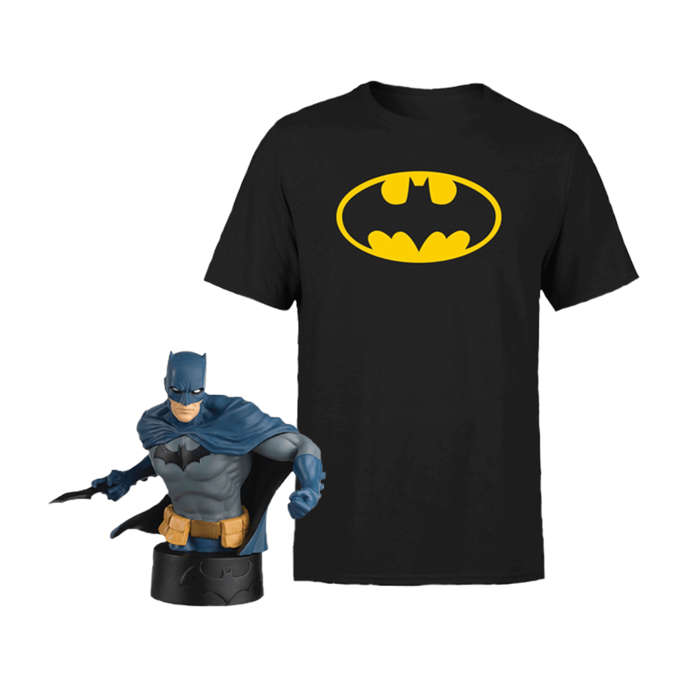 Batman Tee & Statue Bundle - Men's - S Image 1