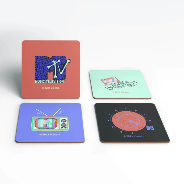 MTV 4 Coaster Set