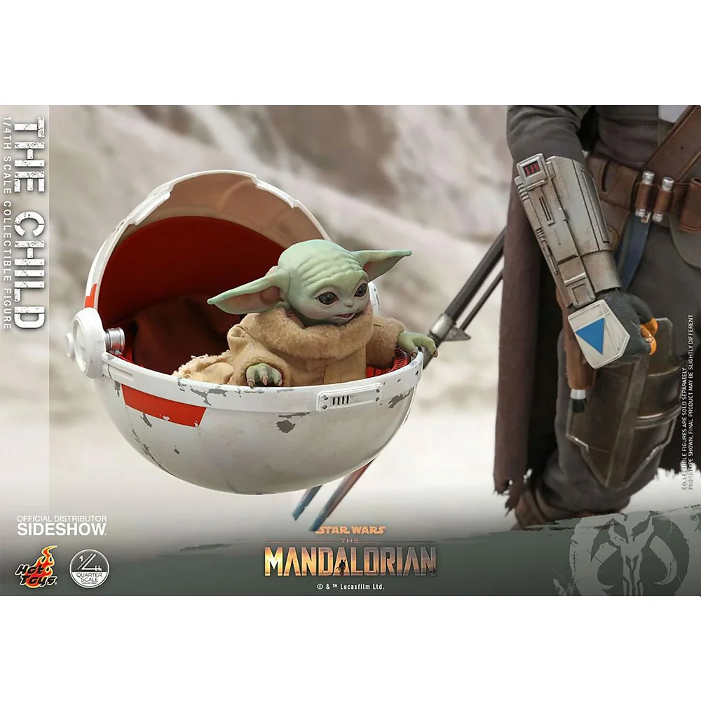 Hot Toys Star Wars The Mandalorian Action Figure 1/4 The Child 9 cm Image 1