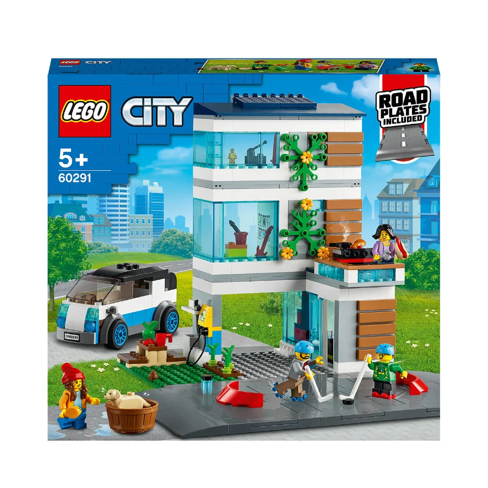 LEGO City: Community Family House Modern Building Set (60291) Image 1