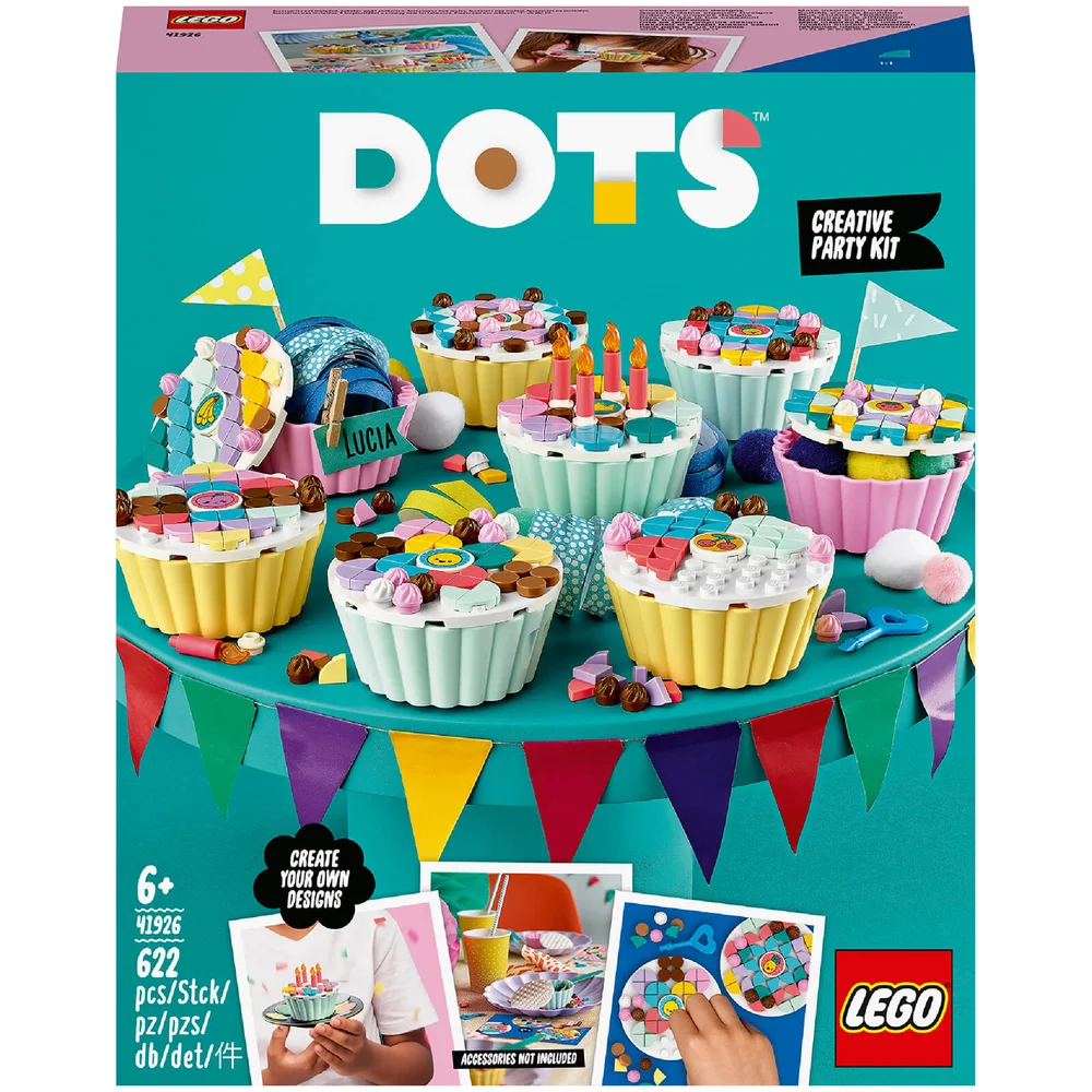 LEGO DOTS: Creative Party Kit Birthday Cupcakes Set (41926) Image 1