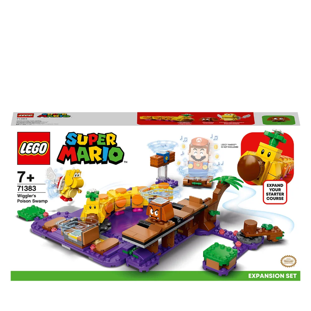 LEGO Super Mario Wiggler’s Poison Swamp Expansion Set (71383) Image 1