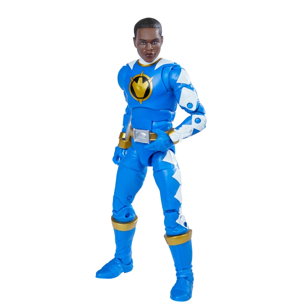 Hasbro Power Rangers Lightning Collection Dino Thunder Blue Ranger Figure Image 1