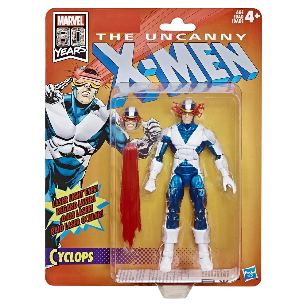 Hasbro Marvel Retro Collection Cyclops Action Figure Image 1