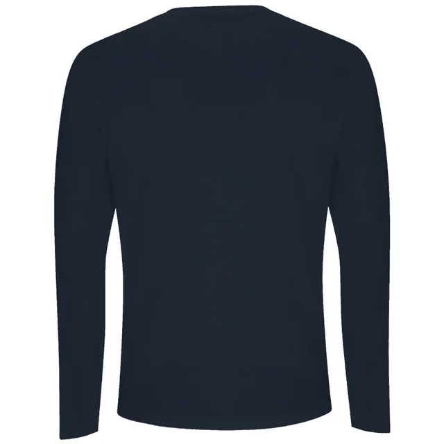 DC Justice League Core Make Christmas Great Again Unisex Long Sleeve T-Shirt - Navy