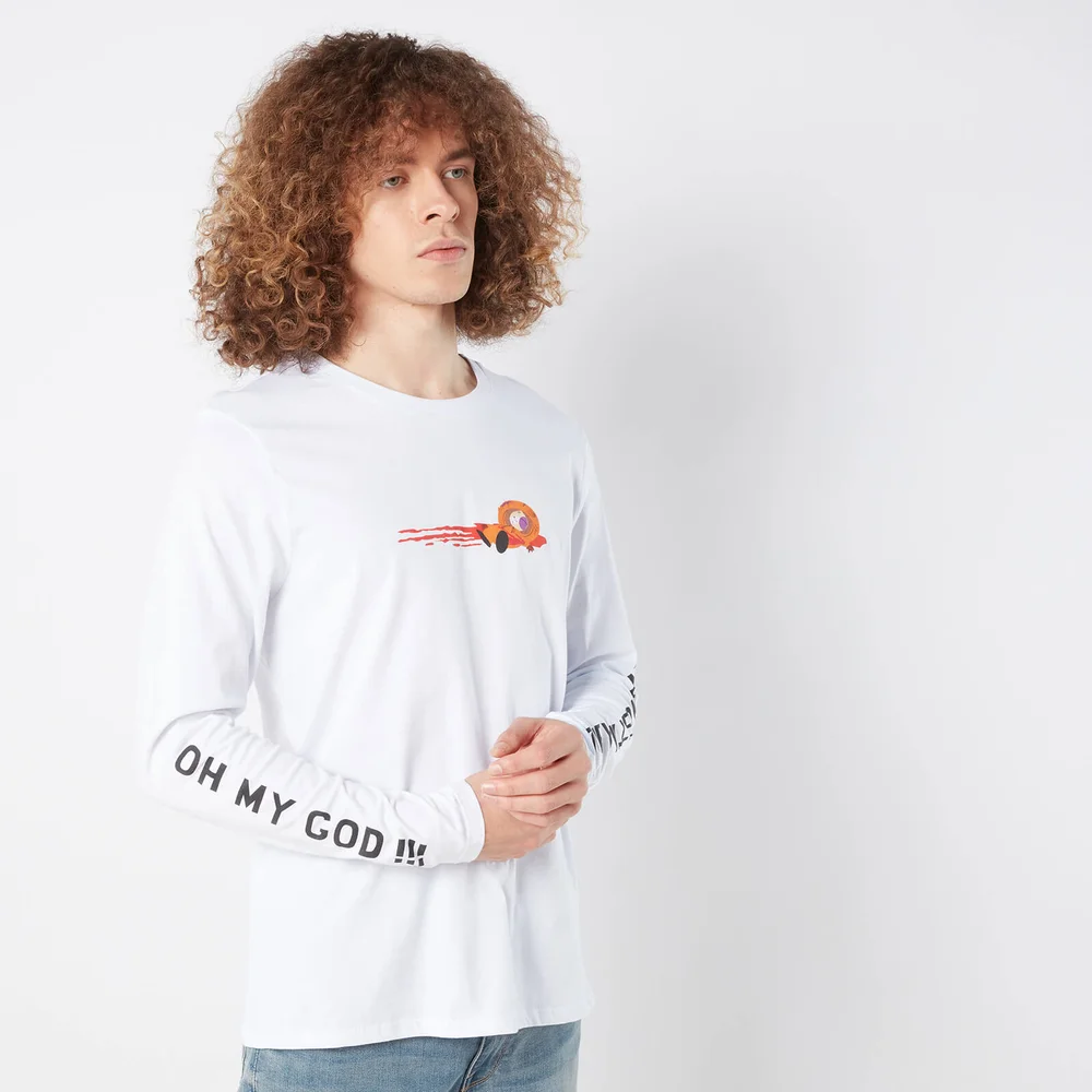 South Park They Killed Kenny Unisex Long Sleeve T-Shirt - White - S Image 1