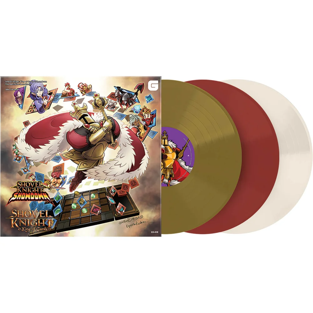 Shovel Knight: King of Cards + Showdown - The Definitive Soundtrack 3LP Image 1