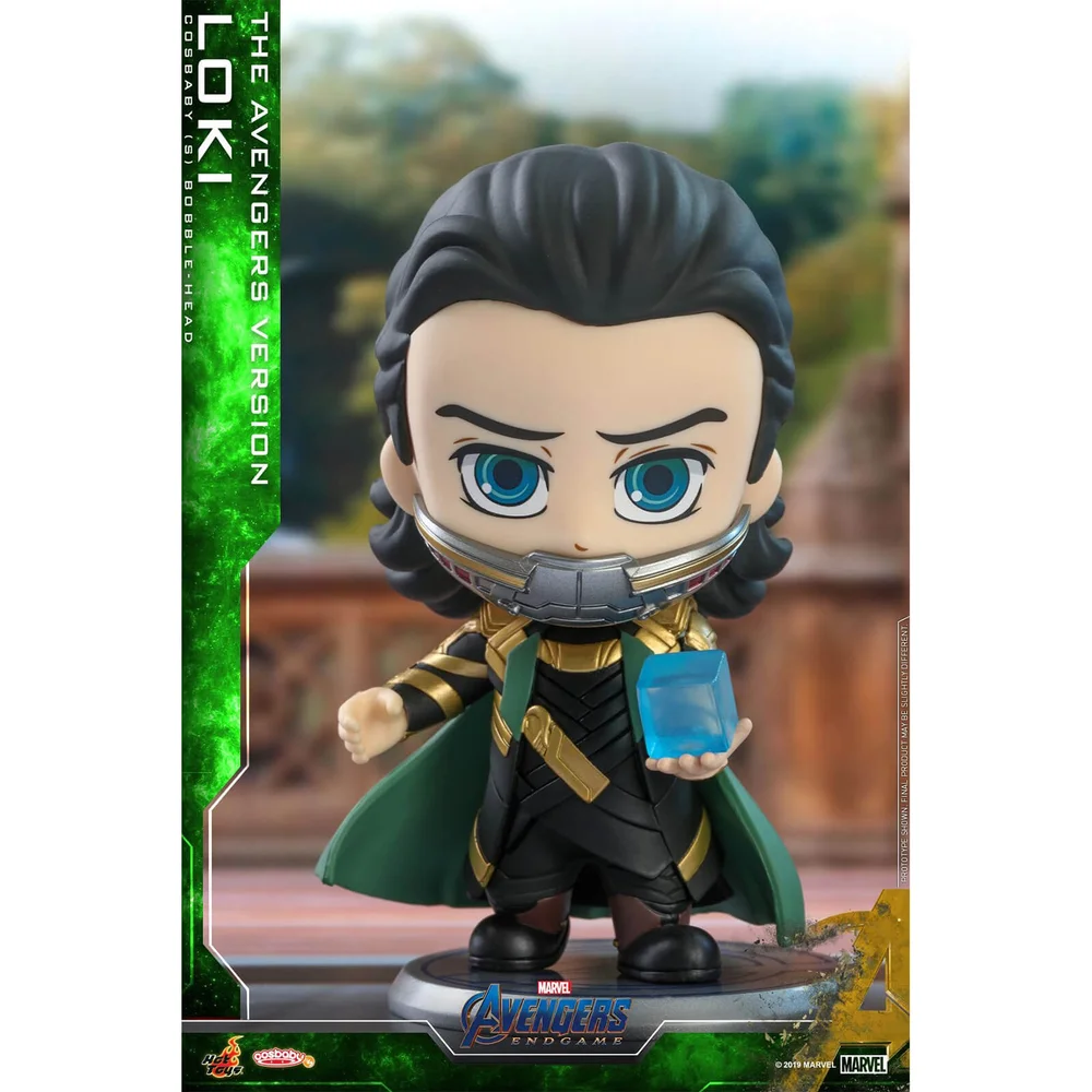 Hot Toys Cosbaby Marvel Avengers Endgame (Size S) - Loki (Prisoner Version) Image 1