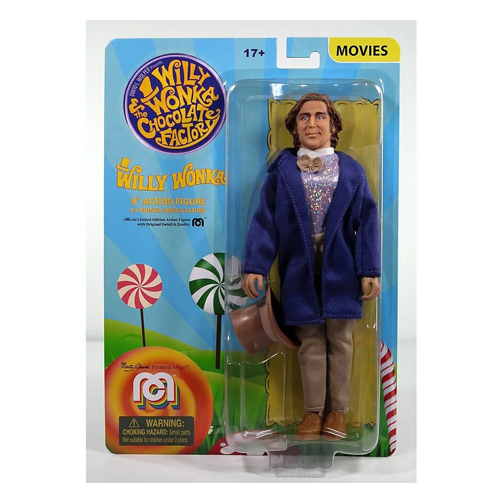 Mego 8 Inch Willy Wonka (Gene Wilder) Action Figure Image 1
