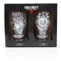 Call of Duty Two Pack of Glasses in a Presentation Box