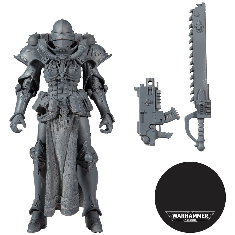 McFarlane Warhammer 40K 7" Figures Wv2 - Adepta Sororitas Battle Sister (Ap) Action Figure Image 1