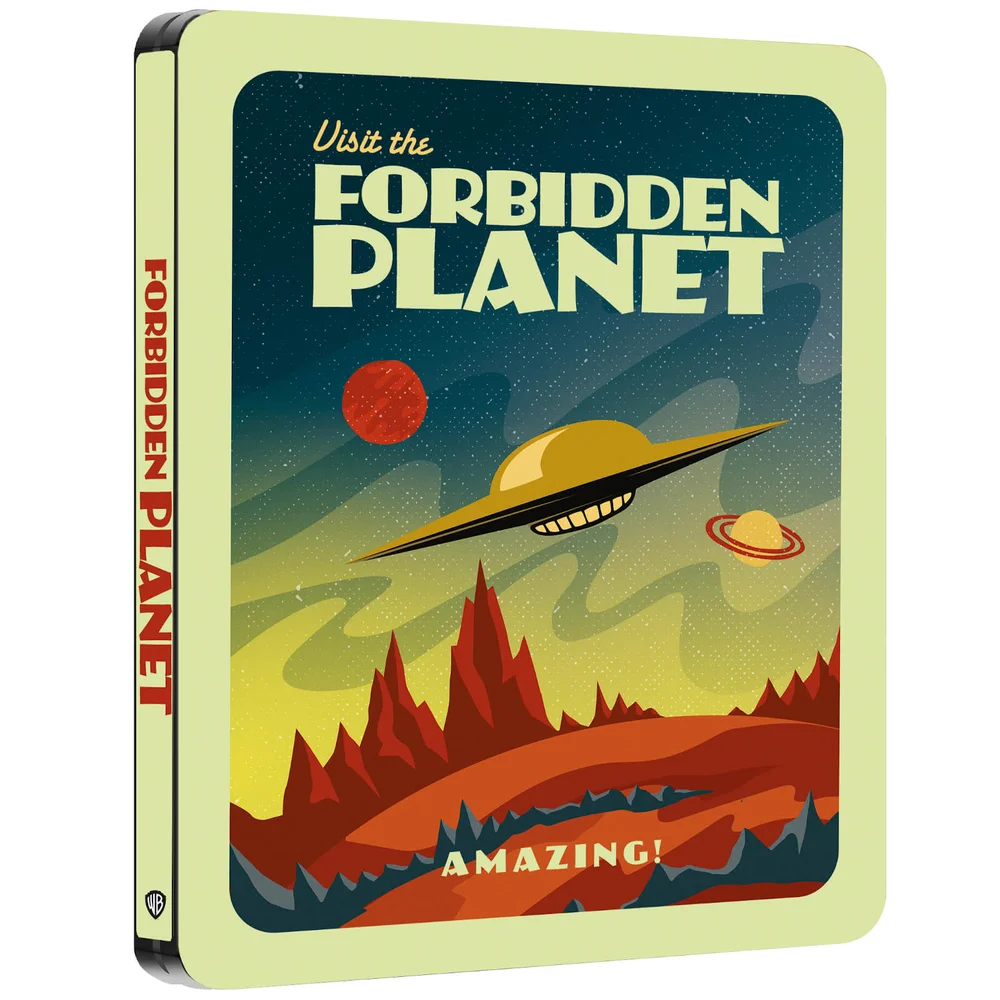 Forbidden Planet - Zavvi Exclusive Sci-fi Destination Series #1 Steelbook Image 1