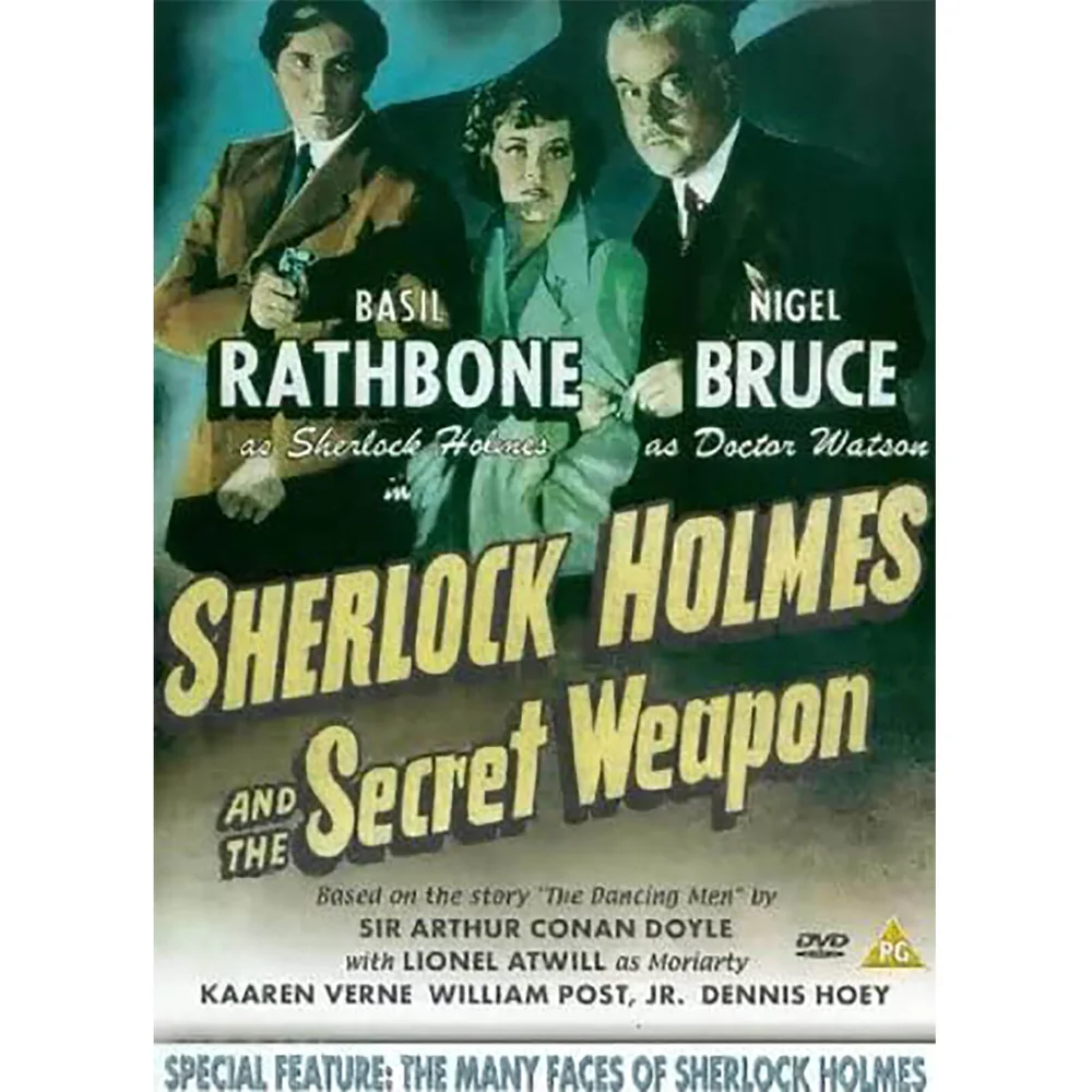 SHERLOCK HOLMES AND THE SECRET WEAPON/THE MAN(DVD) Image 1