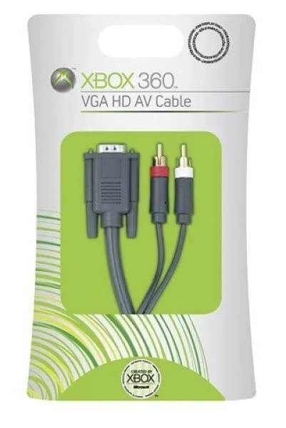 Official XBox 360 VGA AV Cable Image 1