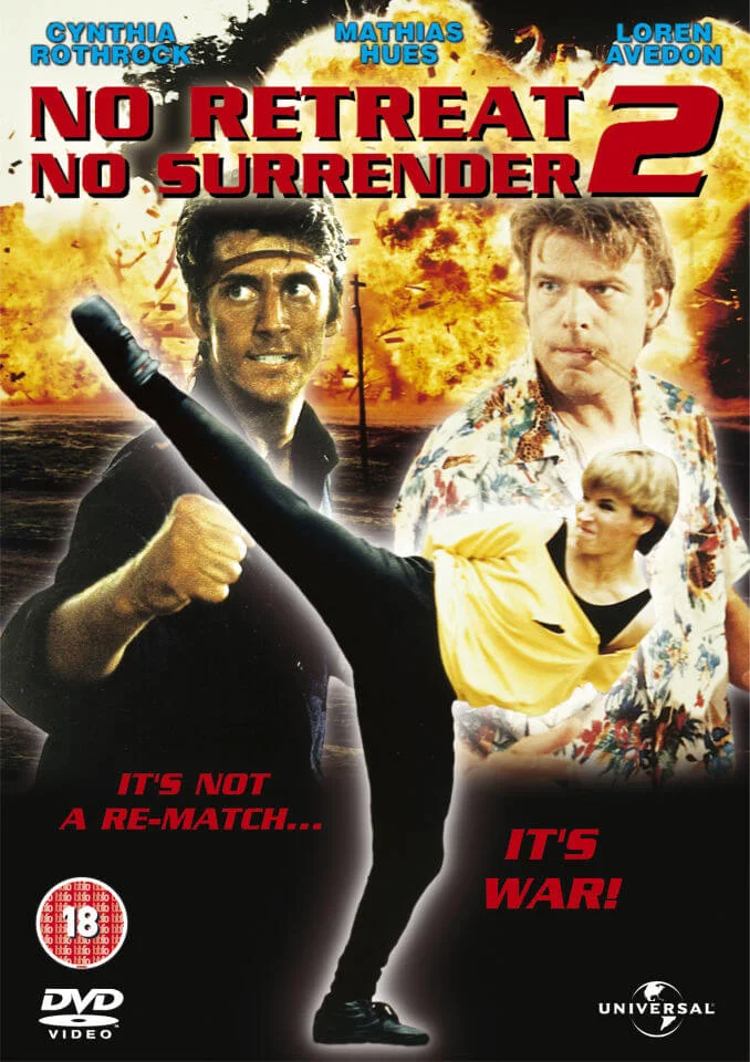 NO RETREAT NO SURRENDER 2 RAGING THUNDER DVD Image 1