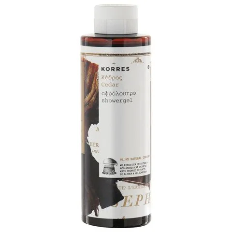 KORRES Cedar Shower Gel 250ml Image 1