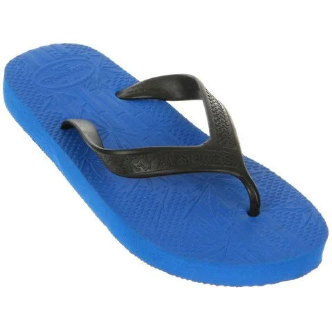Havaianas Bamboo Flip Flops - Royal Blue - 6/7 - Blue Image 1