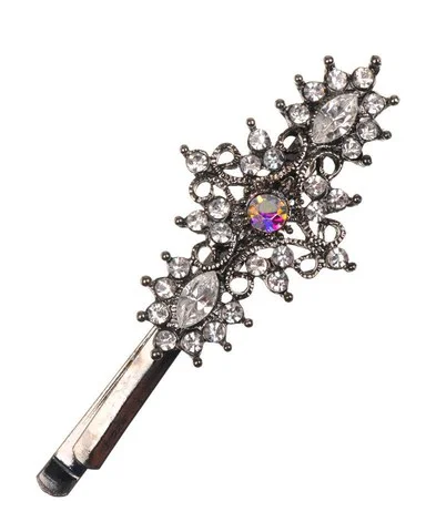 VINTAGE CRYSTAL HAIRSLIDE Image 1
