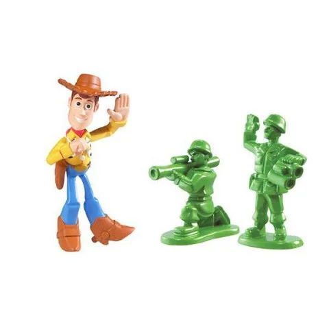 Toy Story 3 - Buddy Pack Waving Woody and Green Army Man Image 1
