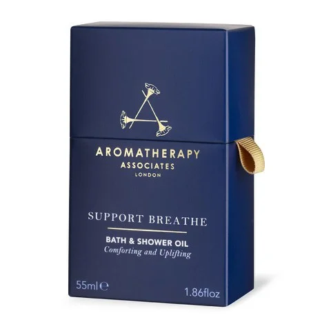 Aromatherapy Support Breathe Bath & Shower oil - 55ml Image 1