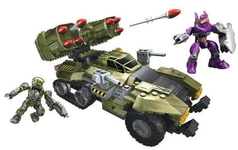 Mega Bloks - Halo Wars UNSC Wolverine (Green) Image 1