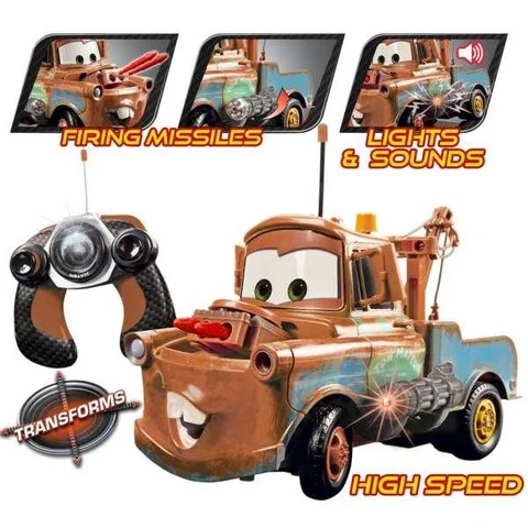 Cars 2: Remote Control Mater 1:16 Scale Image 1