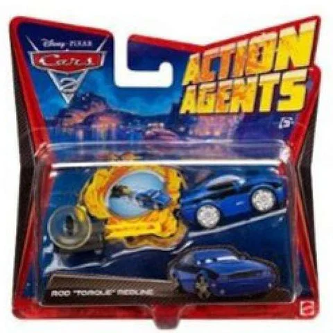 Cars 2 - Action Agents Vehicle and Launcher Torgue Redline Image 1