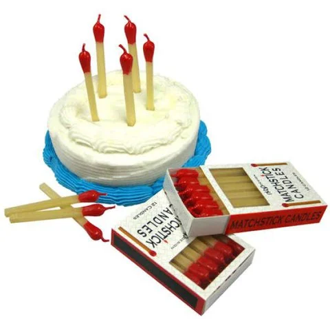 Matchstick Party Candles Image 1