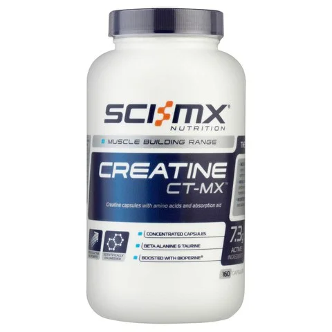 Sci-MX Creatine CT-MX - 160Capsules - Bottle - Unflavoured Image 1