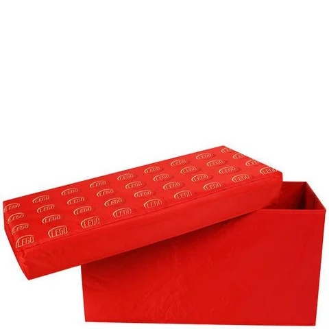 LEGO: Red Classic Storage Box Bench Image 1