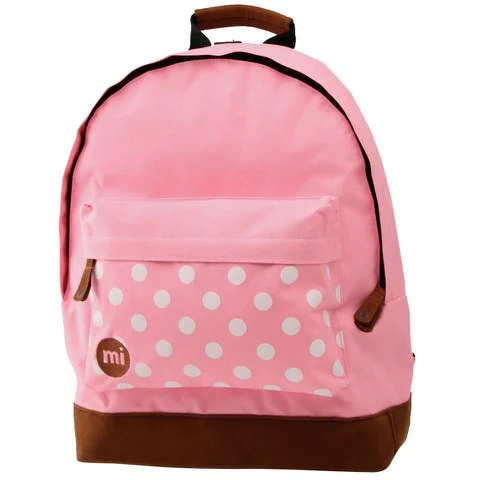 Mi-Pac Polkadot Backpack - Pink Image 1