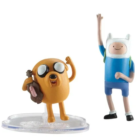 Adventure Time - 2 Inch Figure Collectables - Jake and Finn Image 1