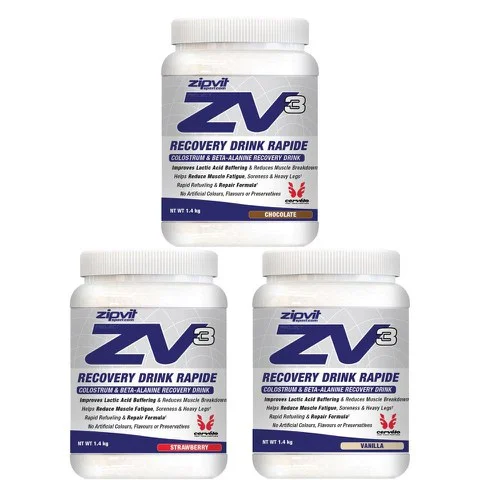 ZipVit ZV3 Recovery Drink Rapide - 1400g - Tub - Chocolate Image 1