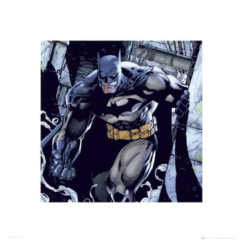 Batman Classic Smoke - 40 x 40cm Print Image 1