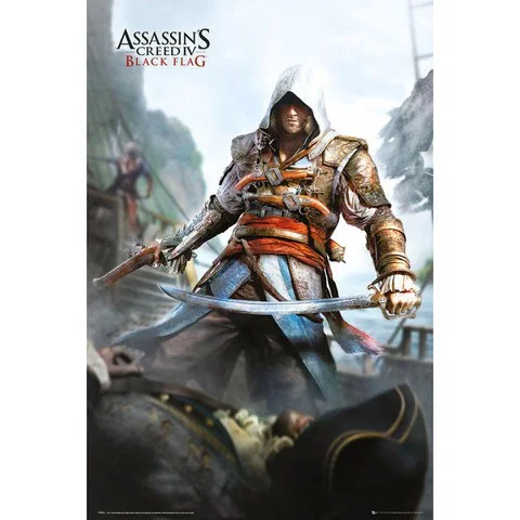 Assassins Creed 4 Black Flag - Maxi Poster - 61 x 91.5cm Image 1