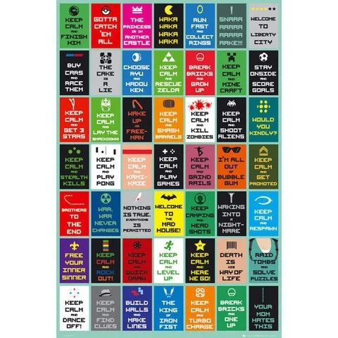 Keep Calm Gaming - Maxi Poster - 61 x 91.5cm Image 1