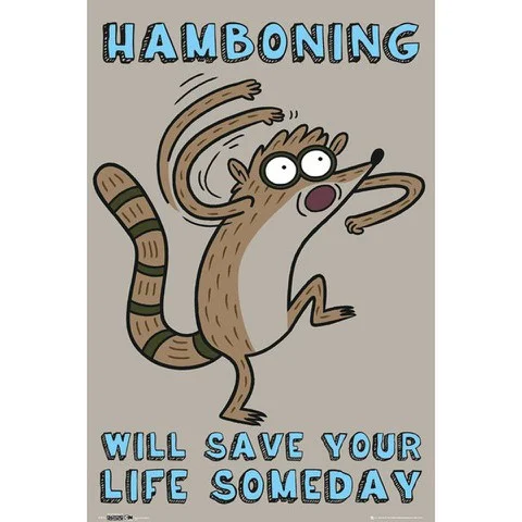 Regular Show Hamboning - Maxi Poster - 61 x 91.5cm Image 1