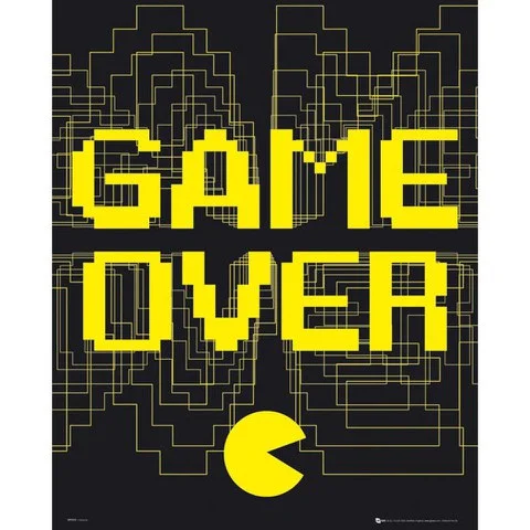 Game Over - Mini Poster - 40 x 50cm Image 1