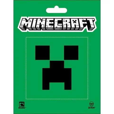 Minecraft Creeper - Vinyl Sticker - 10 x 15cm Image 1