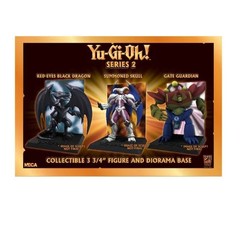Neca Yu-Gi-Oh Series 2 - Gate Guardian 3 3/4 Inch Figure With Deluxe Display Image 1